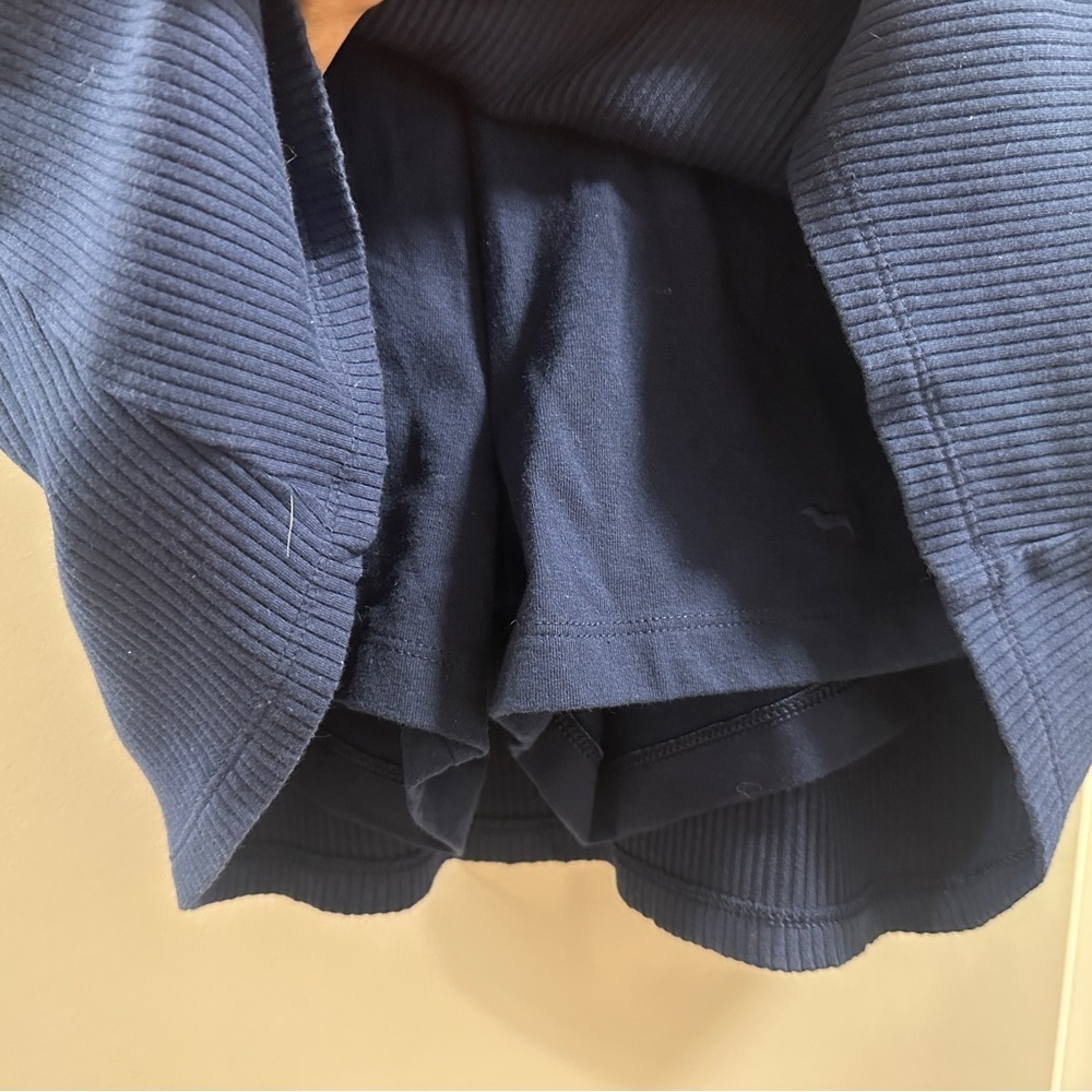 PINK Victoria's Secret Dark Blue romper skort| size M - Picture 5 of 5